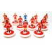 Subbuteo Andrew Table Soccer Olympiacos 2020-21 on Lightweight bases